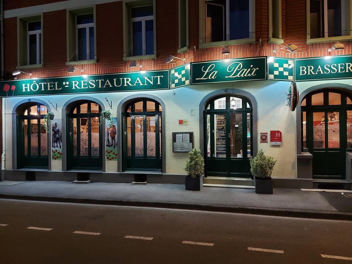Hotel De La Paix アルベール エクステリア 写真