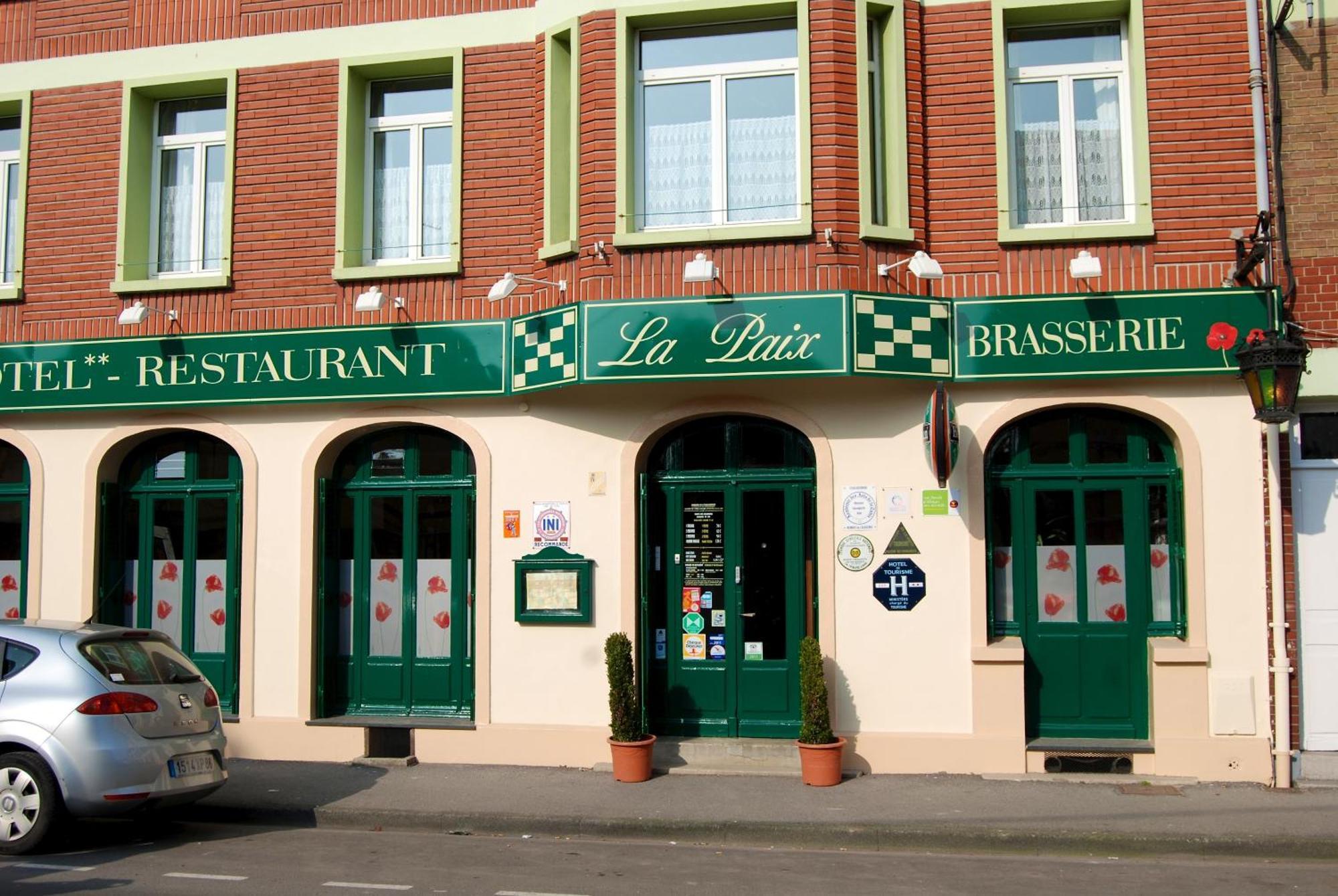 Hotel De La Paix アルベール エクステリア 写真